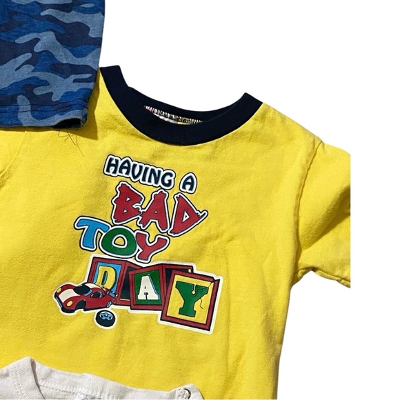 Vintage 90’s Y2K Baby Boy Kids Clothes Lot 8pc T-shirts Tank Tops 12 Months - Picture 3 of 15